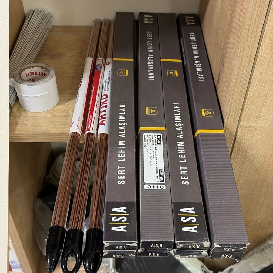 Bakır Kaynak Telleri